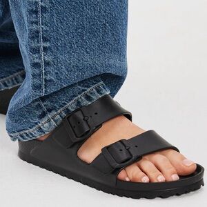 Women’s Black Birkenstock Arizona Essentials EVA Slide Sandal - Waterproof
